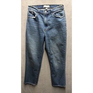 Abercrombie & Fitch The Ankle Straight Curve Ultra High Rise 29/8 Well Loved